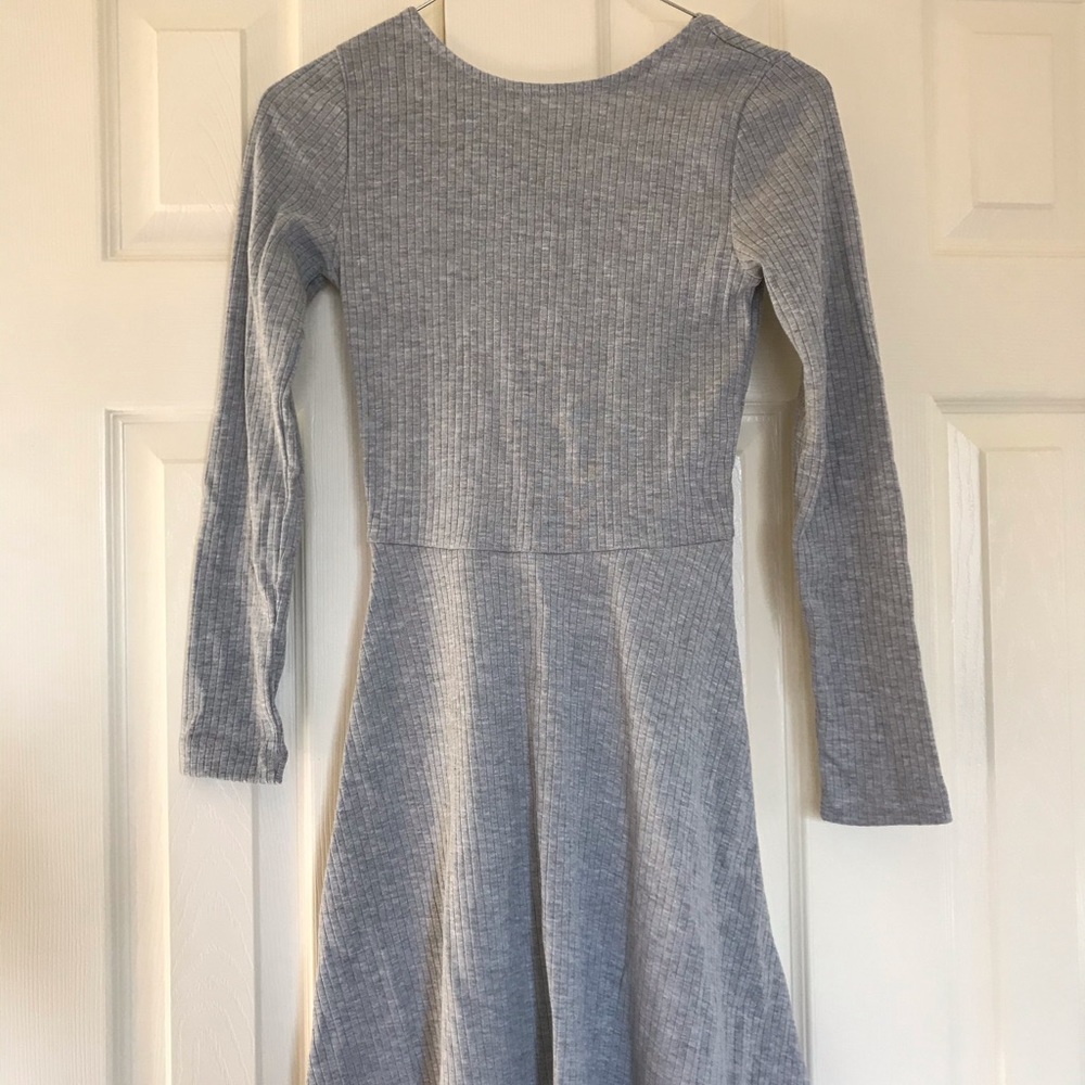 Topshop Lace Up Skater Minidress